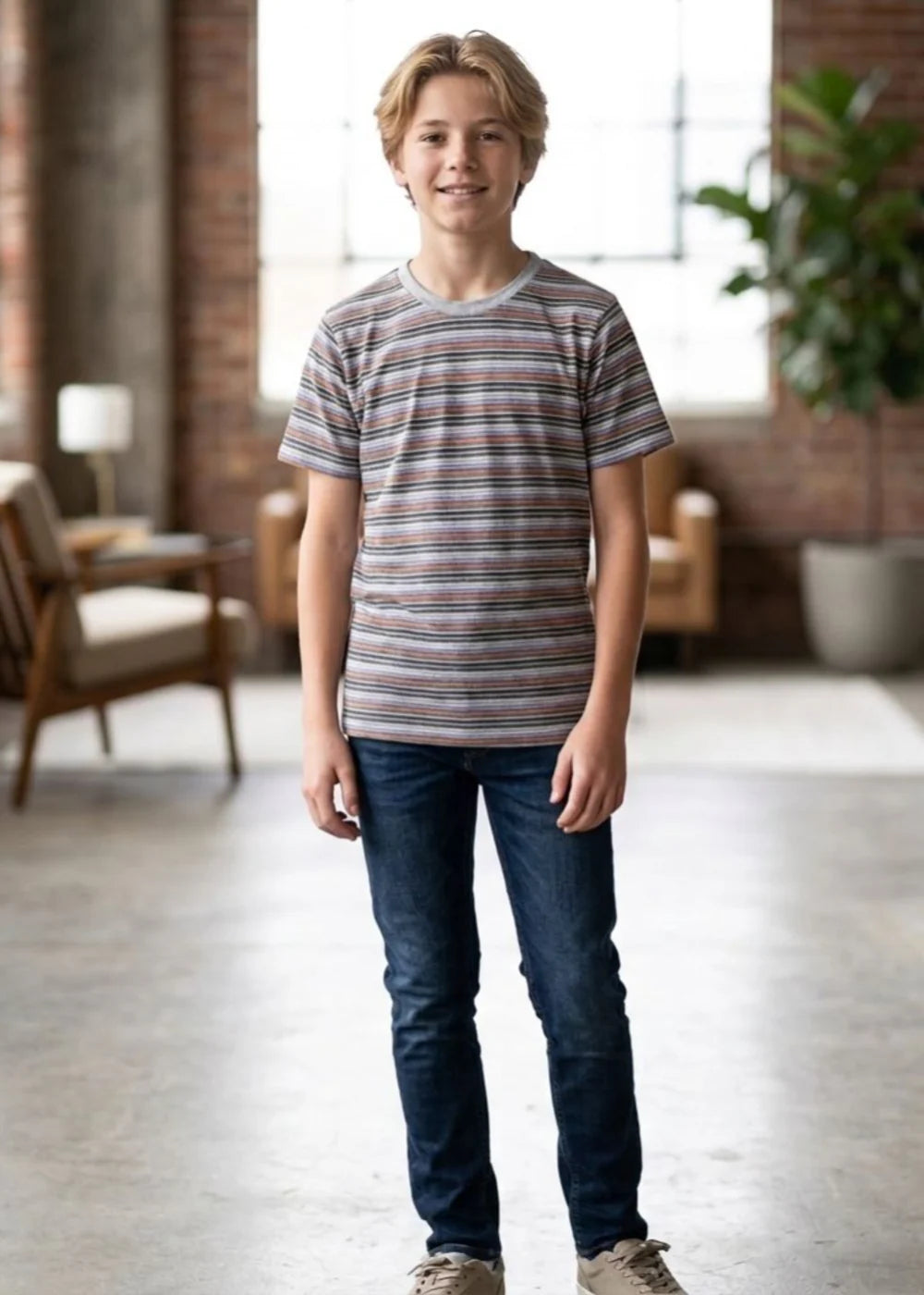 Striped T-shirt 8