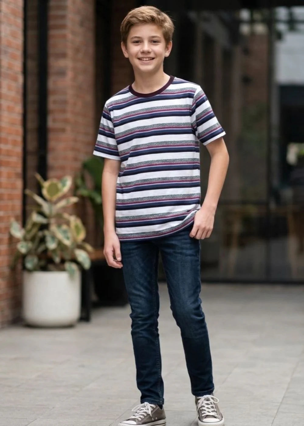 Striped T-shirt 10