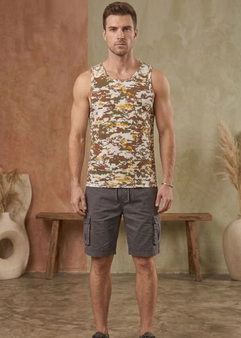 Army Print Sando