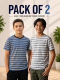 Striped T-Shirt Pack of 2 – Deal # [1]