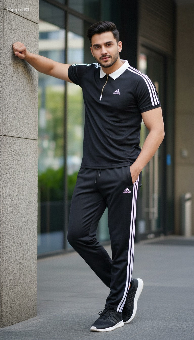 Men’s Black Track Suit