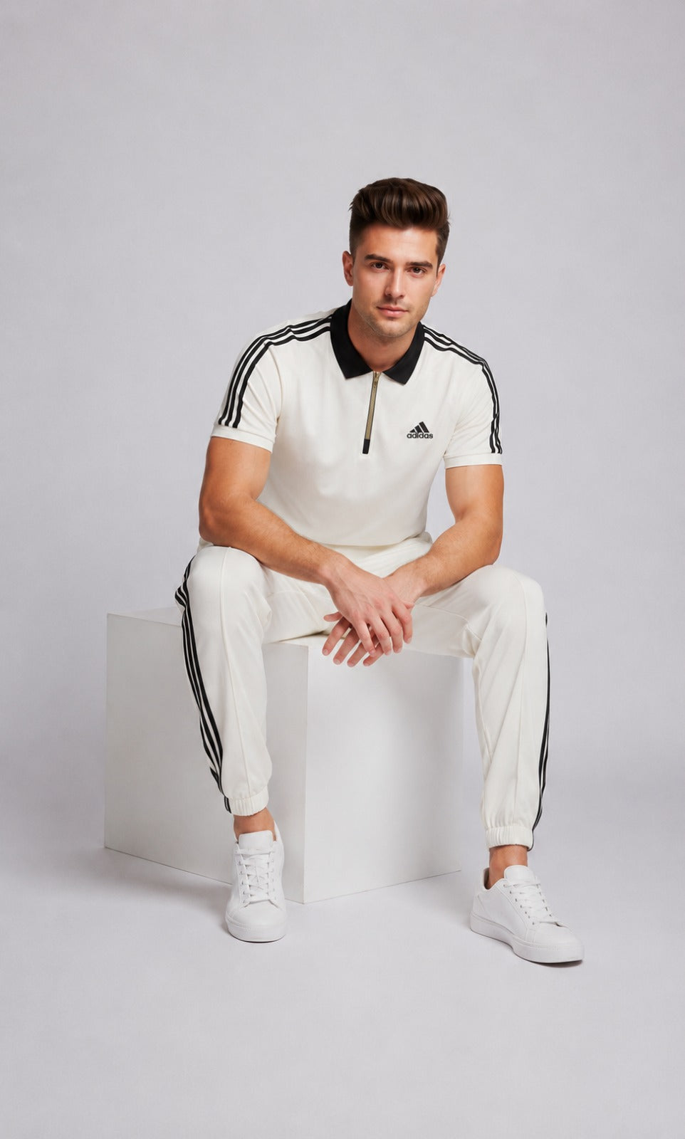Men’s White Track Suit