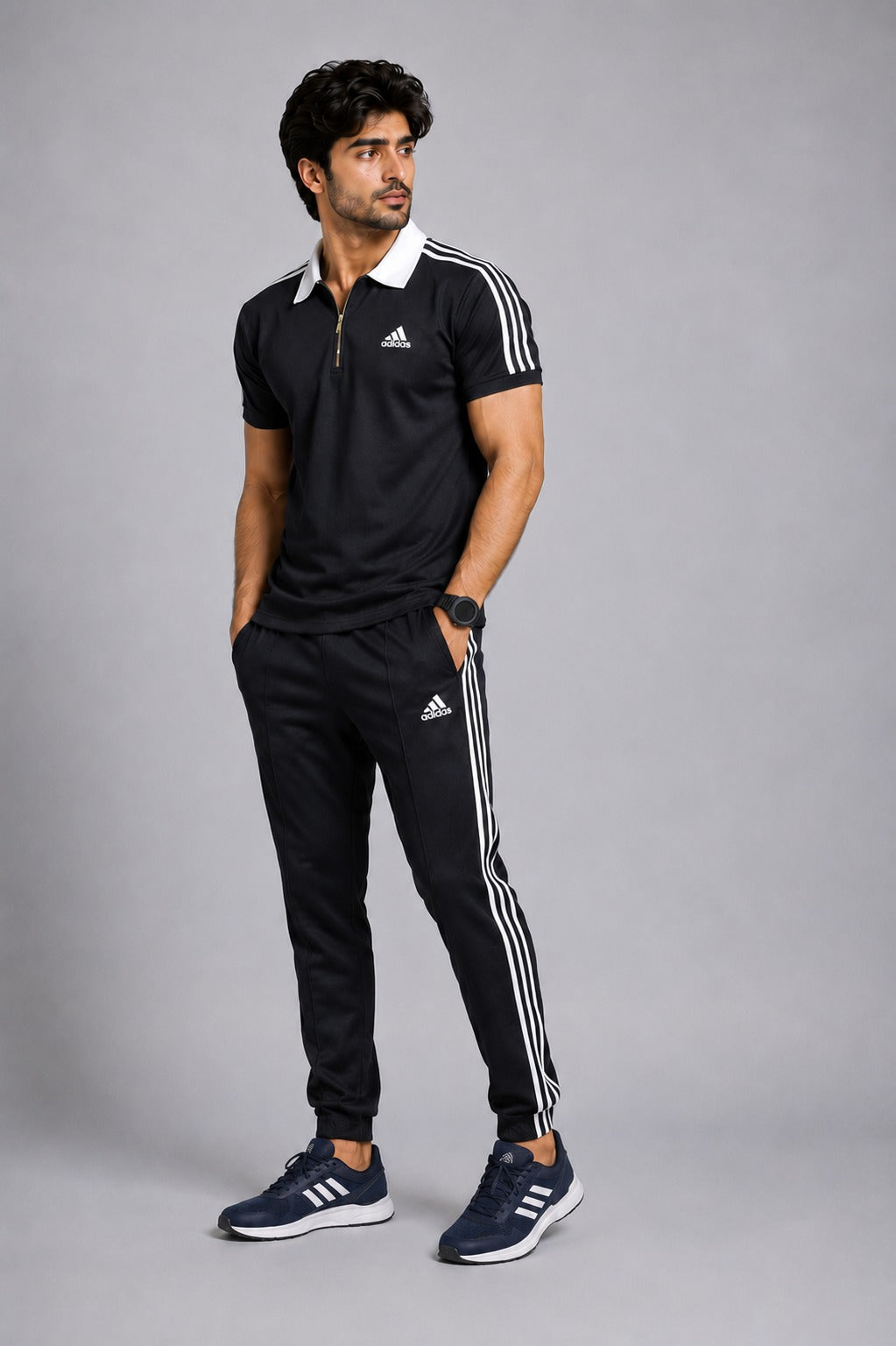 Men’s Black Track Suit